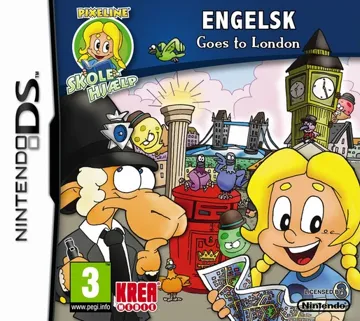 Pixeline - Skole-hjaelp - Engelsk - Goes to London (Denmark) box cover front